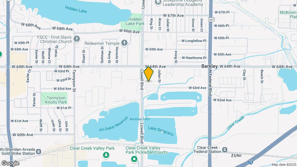 3543 W 63rd Pl Map and Location Details