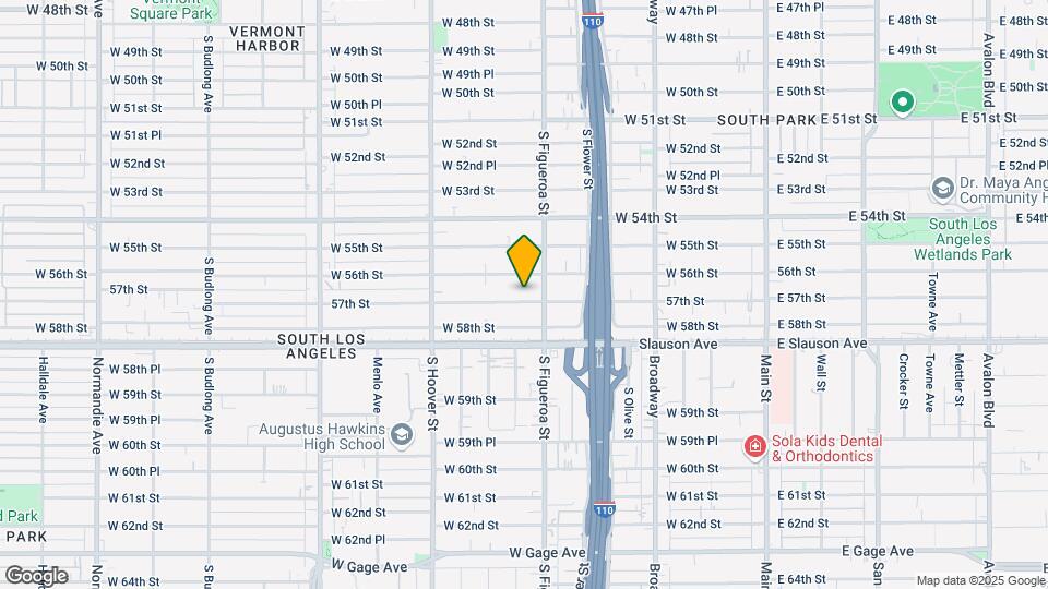 521 W 57th St Map and Location Details