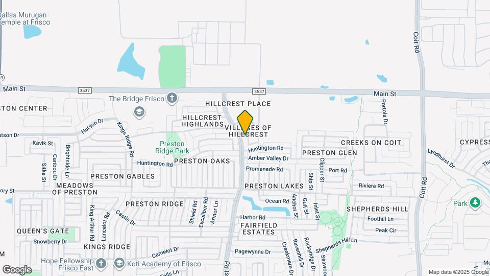 8505 Olivia St Map and Location Details