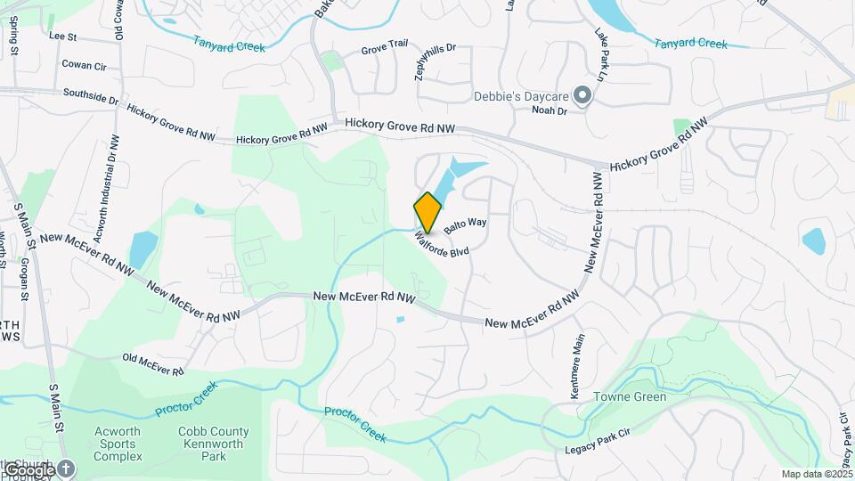 4364 Walforde Blvd Map and Location Details