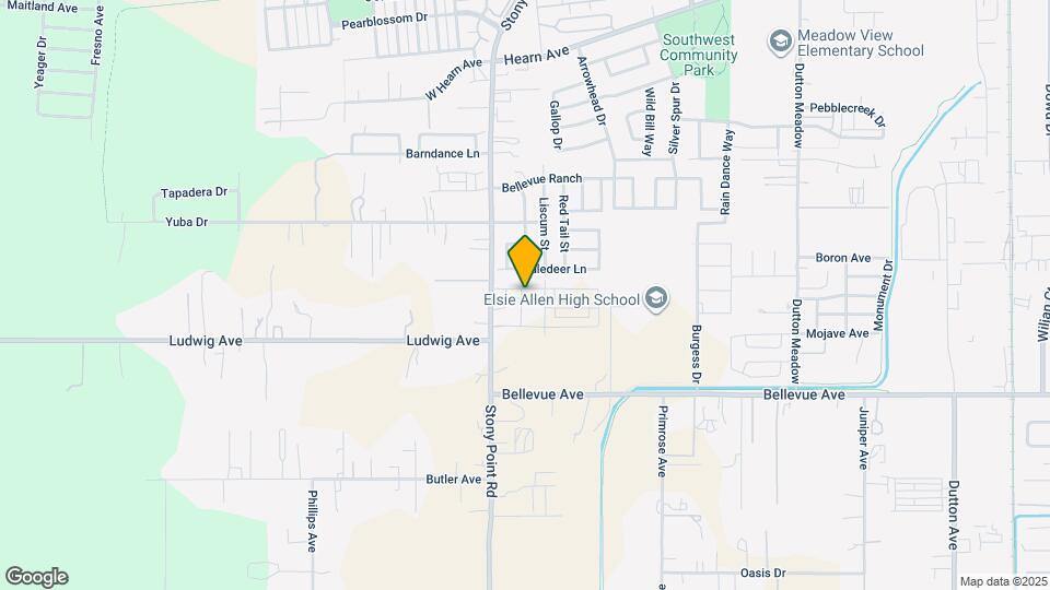 2622 Gable St Map and Location Details