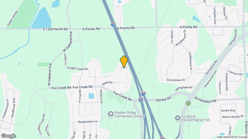 2404 Grey Fox Trail Map and Location Details