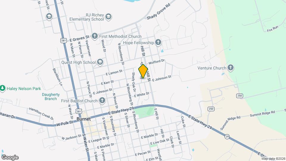 301 Highland Dr Map and Location Details