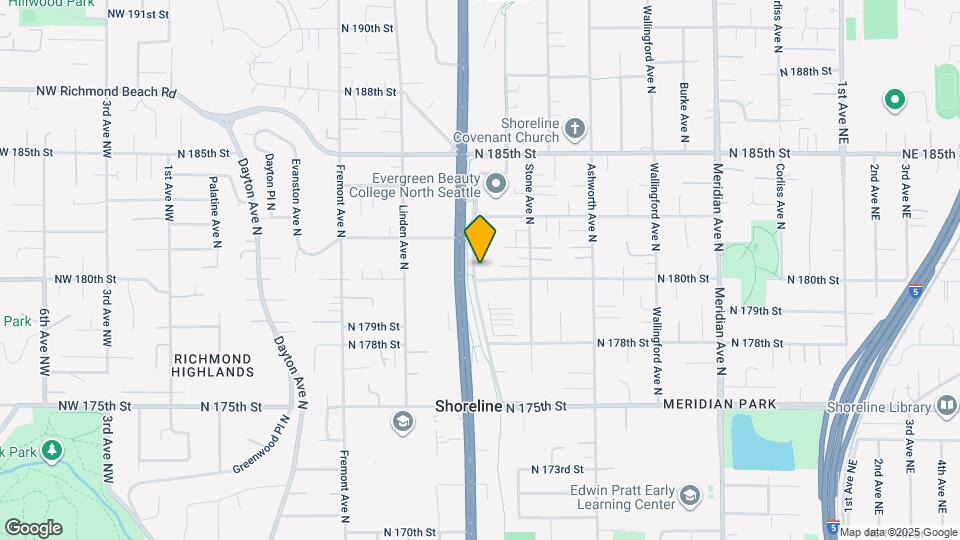 18004 Midvale Ave N Map and Location Details