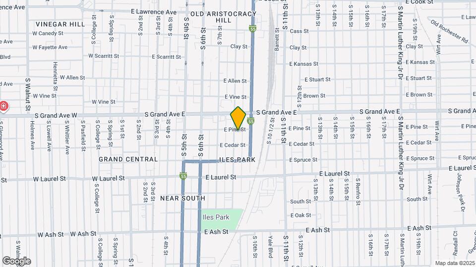 1504 S 8th St Map and Location Details