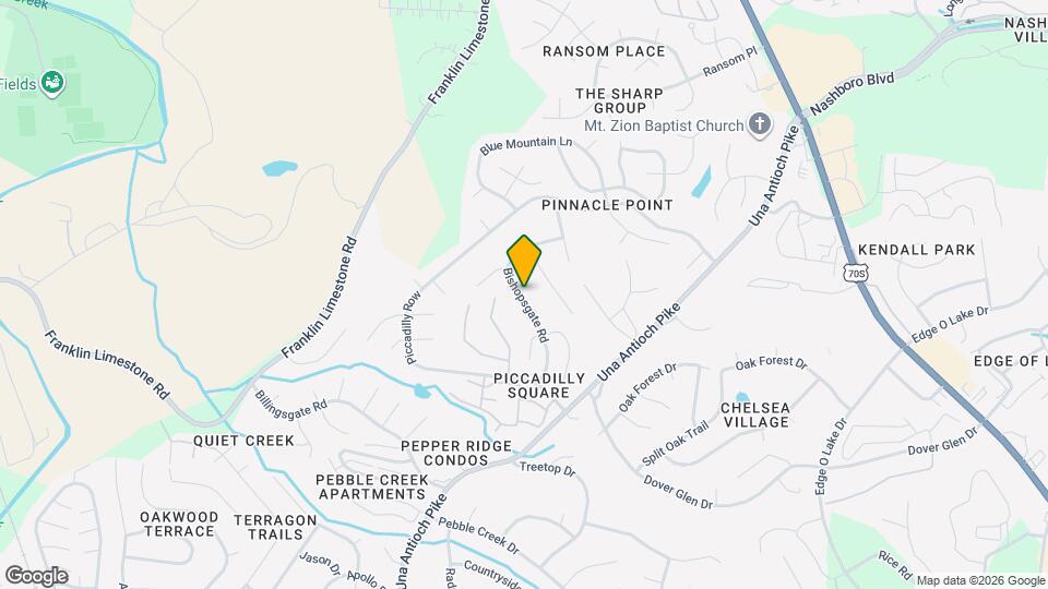 824 Bishopsgate Rd Mapa y Detalles de la Ubicación