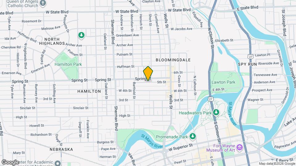 611 5th St Map and Location Details