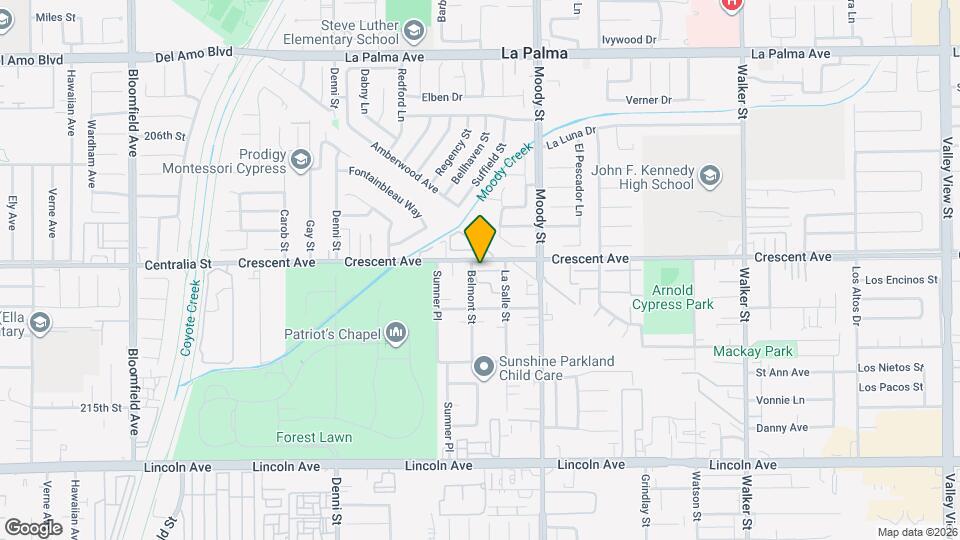 8541 La Salle St, Unit 13 Map and Location Details