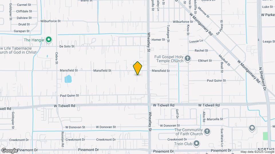 5818 Burt St Map and Location Details