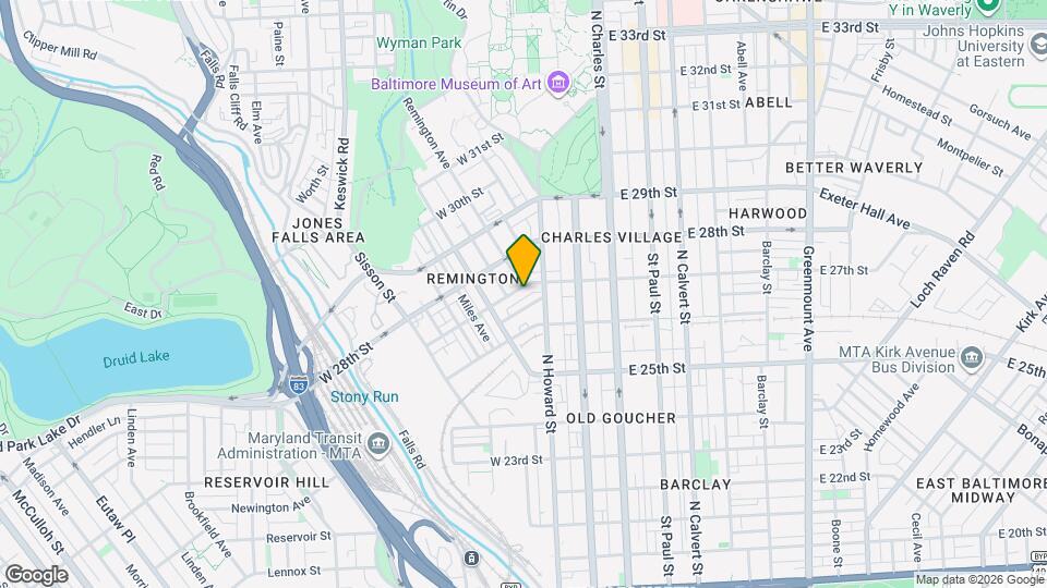 307 W 27th St Map and Location Details