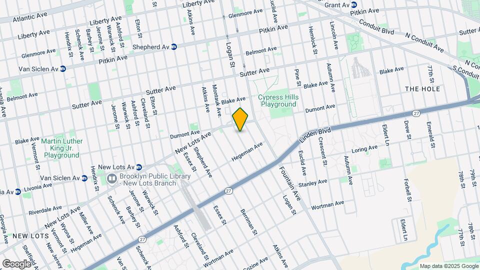 435 Milford St Map and Location Details