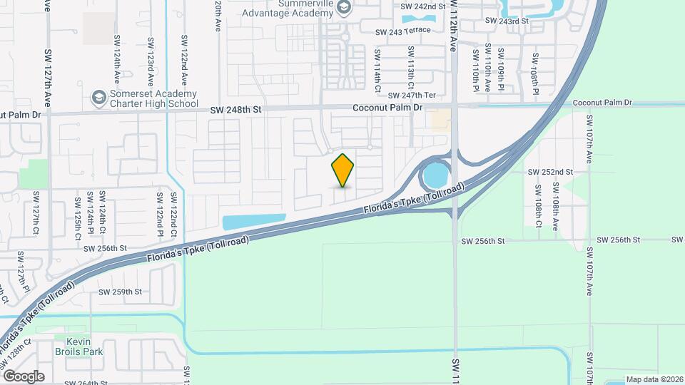 25320 SW 115 Ct Map and Location Details