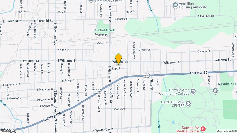 101 Virginia Dr Map and Location Details