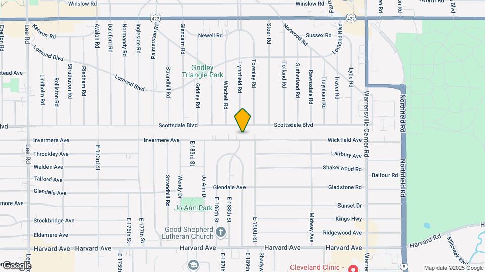 18801 Invermere Ave Map and Location Details