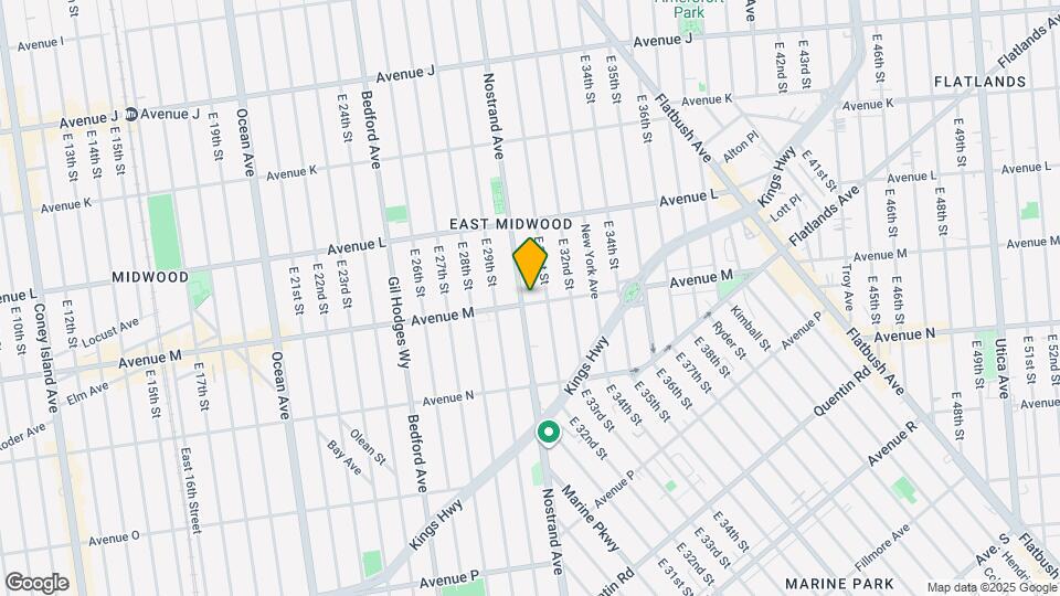 3005 Avenue M Map and Location Details