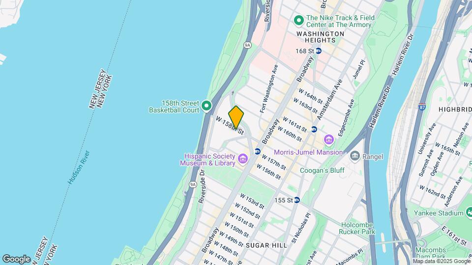 626 West 158th Street Map and Location Details