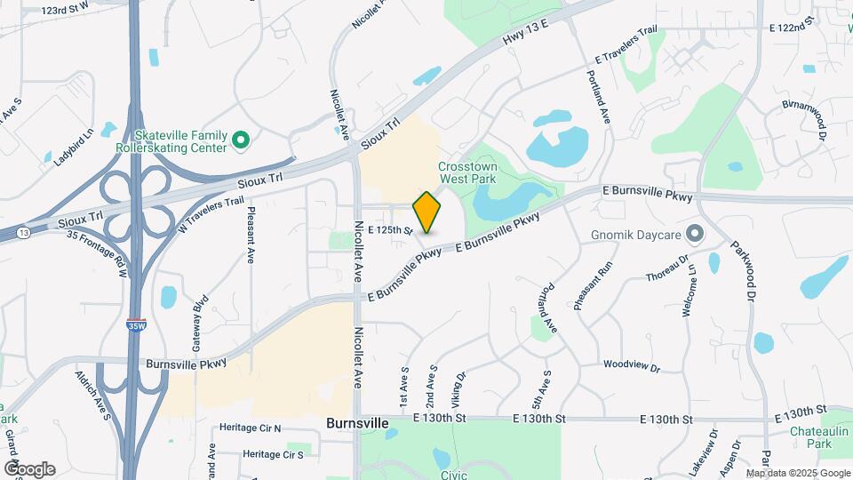 Burnsville Townhomes Map and Location Details