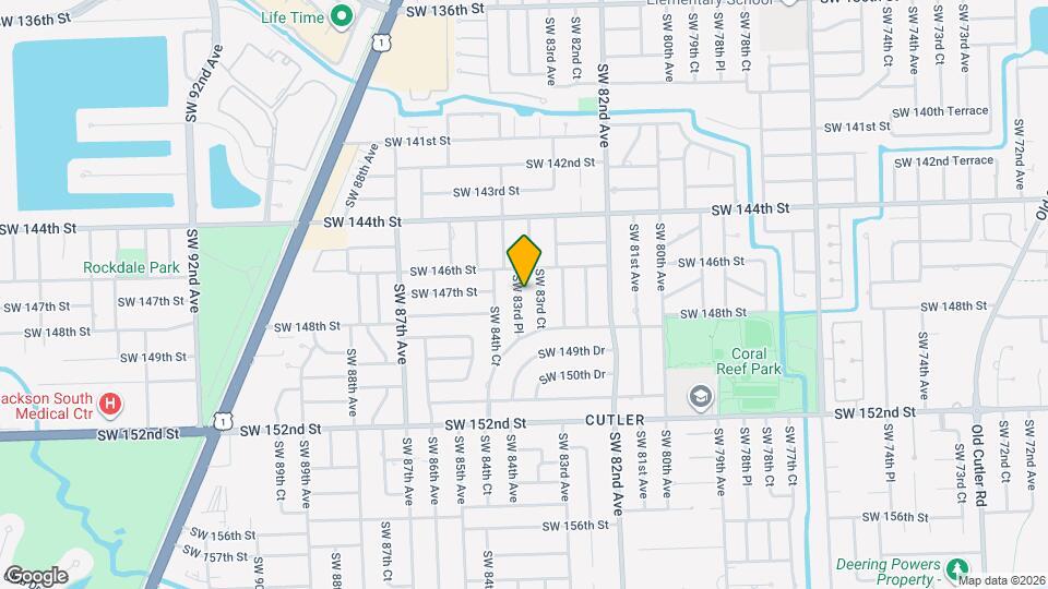 14645 SW 83rd Pl Mapa y Detalles de la Ubicación