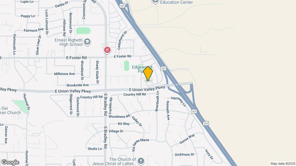 4240 Shadowcrest Dr Map and Location Details