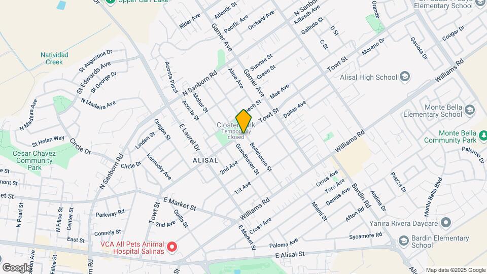 1202 Bellehaven St Mapa y Detalles de la Ubicación