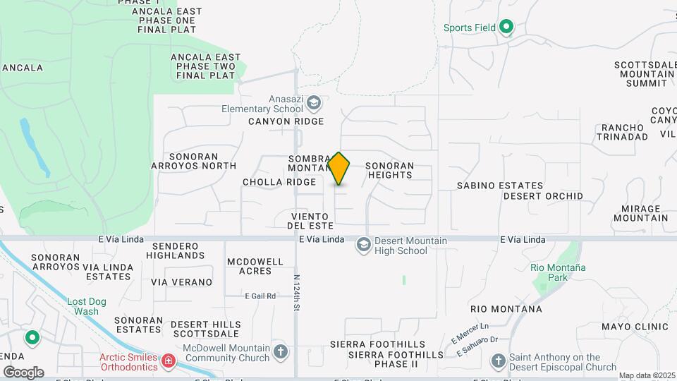 12512 E Cortez Dr Map and Location Details