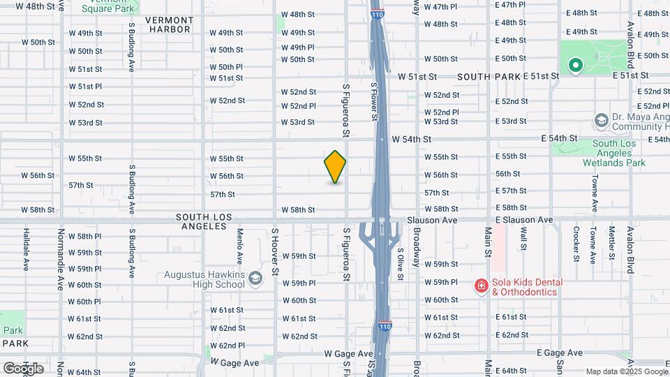 517 W 57th St, Unit 515 W 57th Unit A Map and Location Details