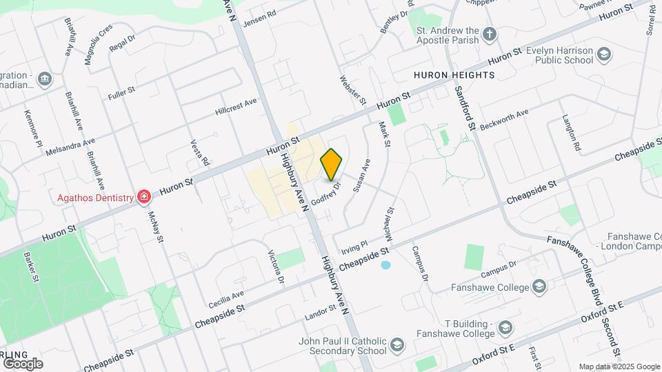 33 Godfrey Dr Map and Location Details