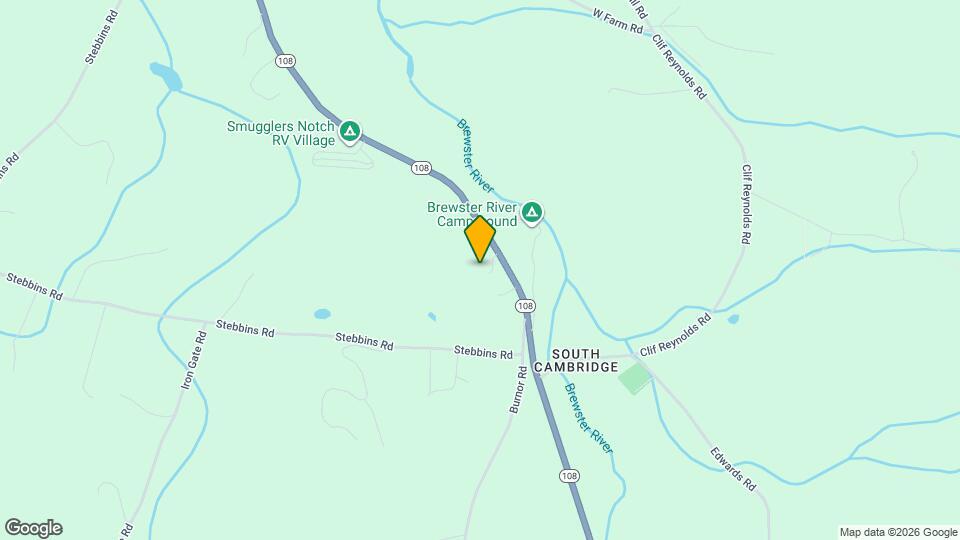 2162 VT-108 Map and Location Details