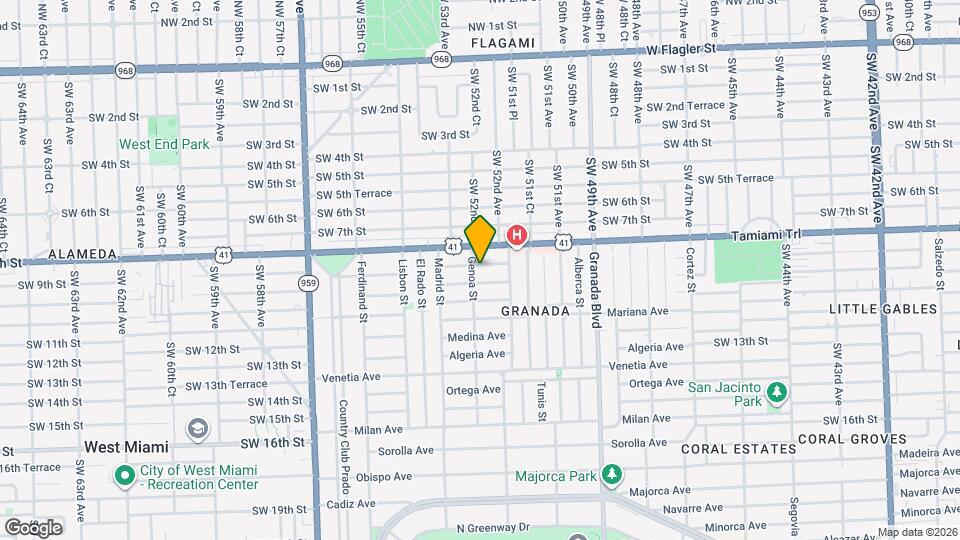 1226 San Miguel Ave Map and Location Details