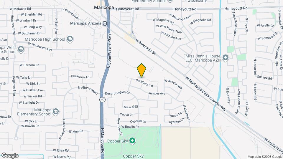 44188 Buckhorn Trl Map and Location Details