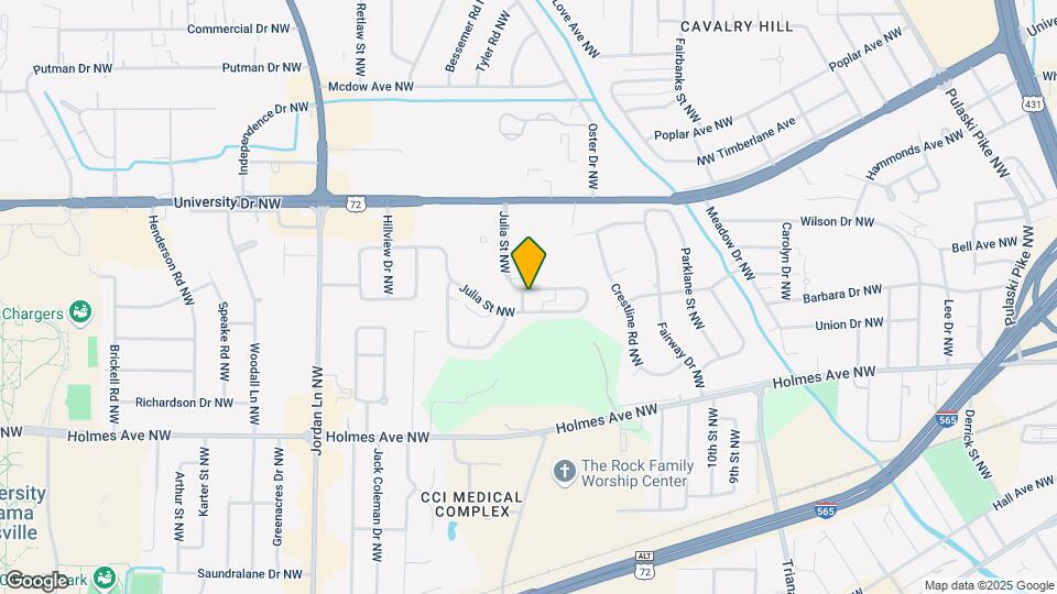 906 Candlewood Dr NW Map and Location Details