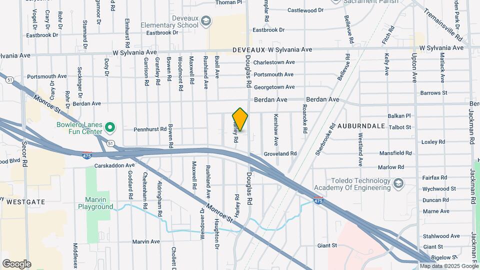 3644 Harley Rd Map and Location Details