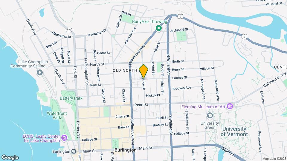 93 N Union St-Unit -5 Map and Location Details
