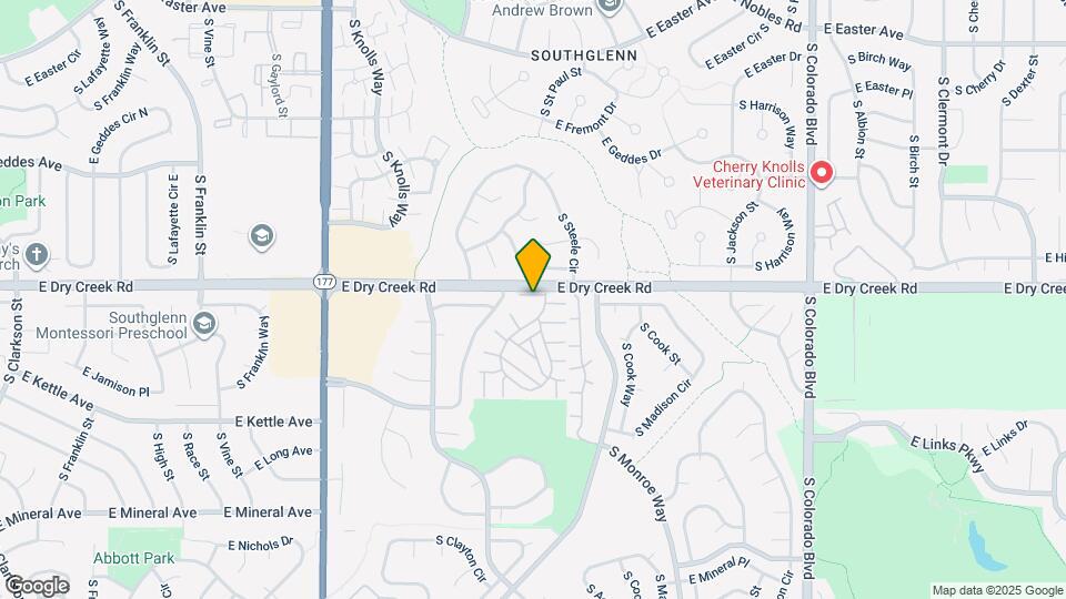 7511 S Cove Cir Map and Location Details
