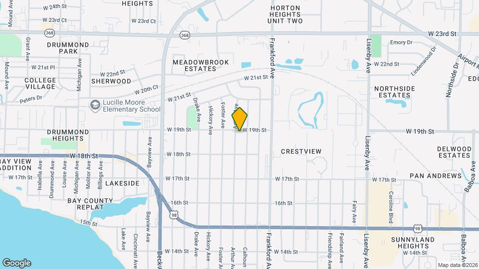 1814 Arthur Ave Map and Location Details