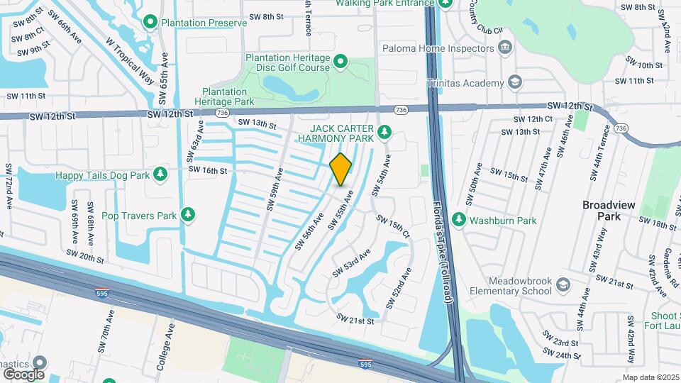 1560 SW 56th Ave Map and Location Details