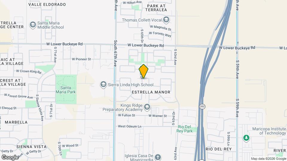 6513 W Miami St Mapa y Detalles de la Ubicación