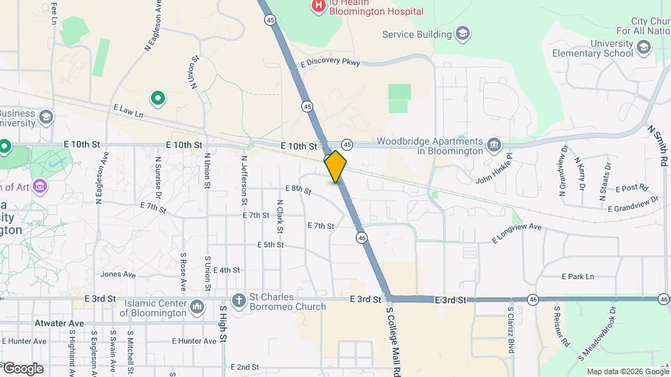 2540 Eastgate Ln Map and Location Details