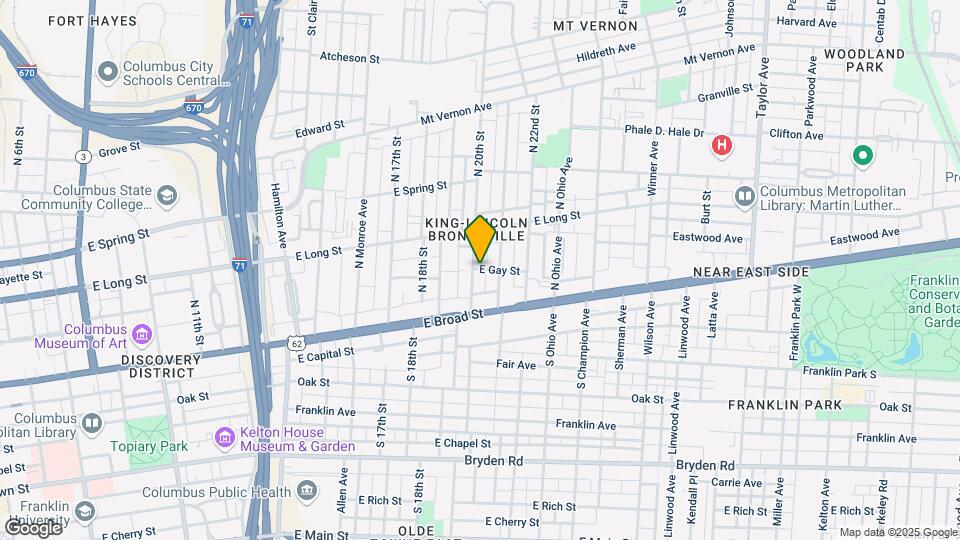 58-64 N 20th St Map and Location Details