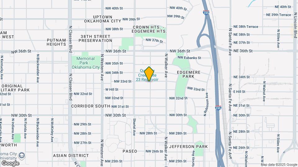 600 NW 33rd St Map and Location Details