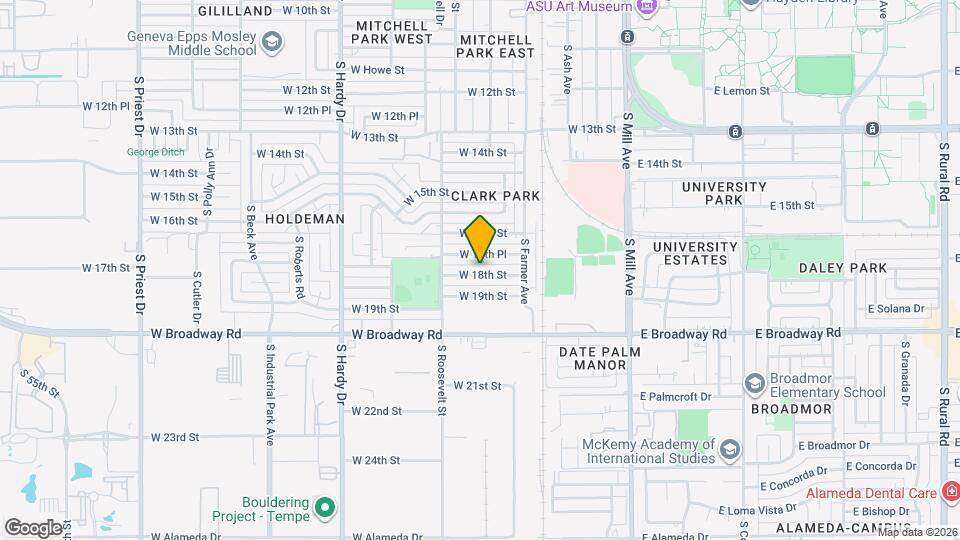 528 W 18th St Map and Location Details