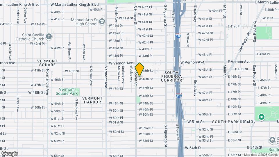 731 W 46th St Map and Location Details