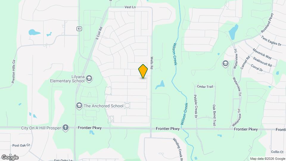 1708 Bird Cherry Ln Map and Location Details