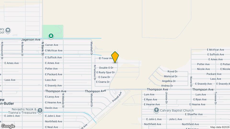 3364 E Ames Ave Map and Location Details