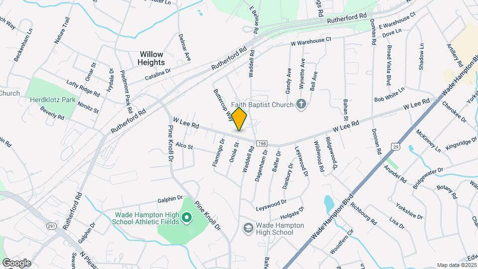 708 W Lee Rd Map and Location Details