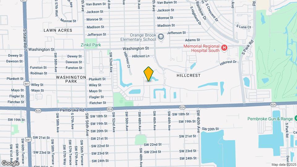 4729 Greenway Dr Map and Location Details