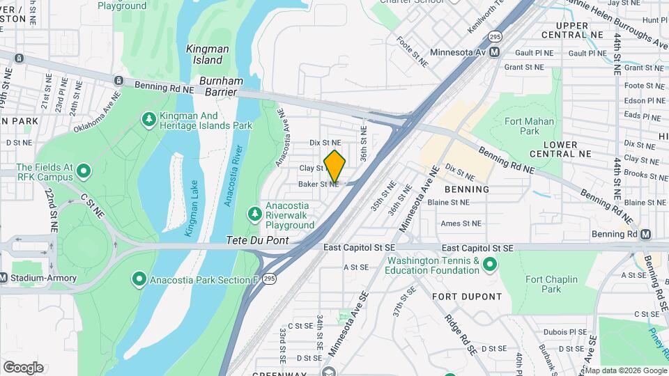 3423 Baker St NE Map and Location Details