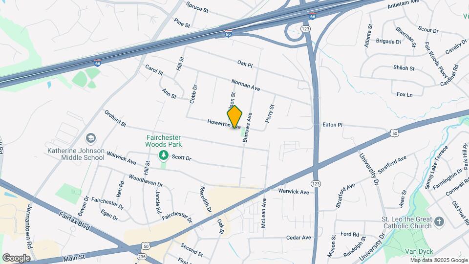 10613 Howerton Ave Map and Location Details