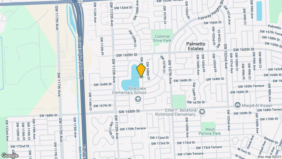 16330 SW 109th Ave Map and Location Details