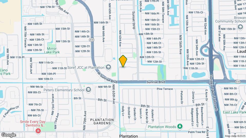 6320 NW 11th St Map and Location Details